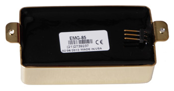 EMG 85 골드 메탈 픽업 후면 퀵 커넥터 단자