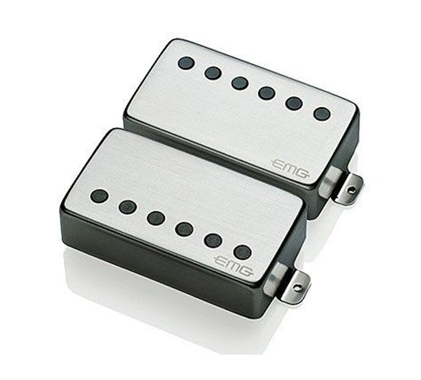 EMG 57/66 SET Brushed Chrome 픽업 세트 전체 모습
