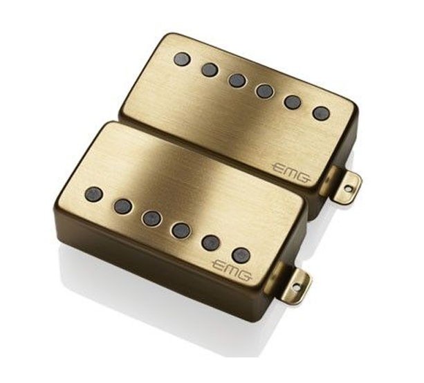 EMG 57/66 SET Brushed Gold 픽업 세트 전체 모습