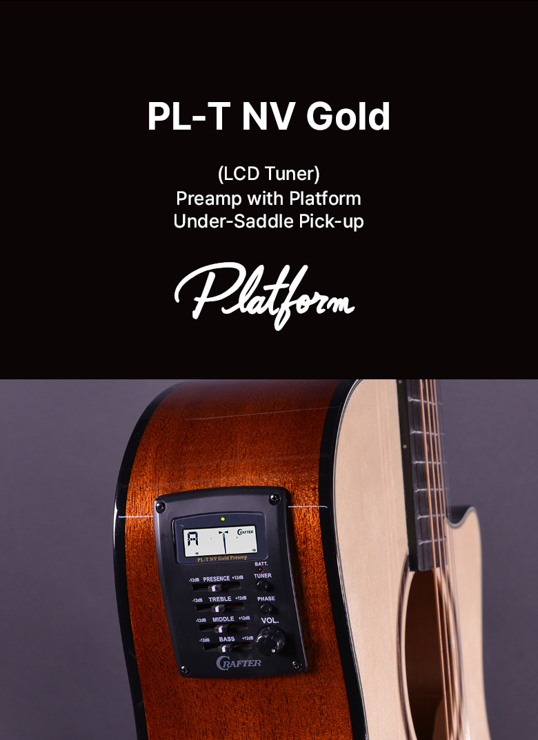 크래프터 PL-T NV Gold 프리앰프 픽업