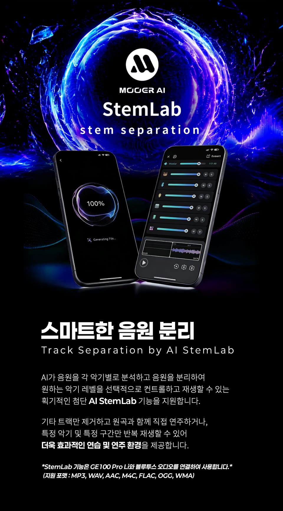 연습용 고품질 내장 드럼 머신 및 고해상도 루퍼 기능 활용법