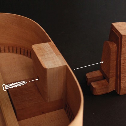 콜트 Gold-OC8 Nylon 월넛 보강재 넥 휨 뒤틀림 방지 이중 구조