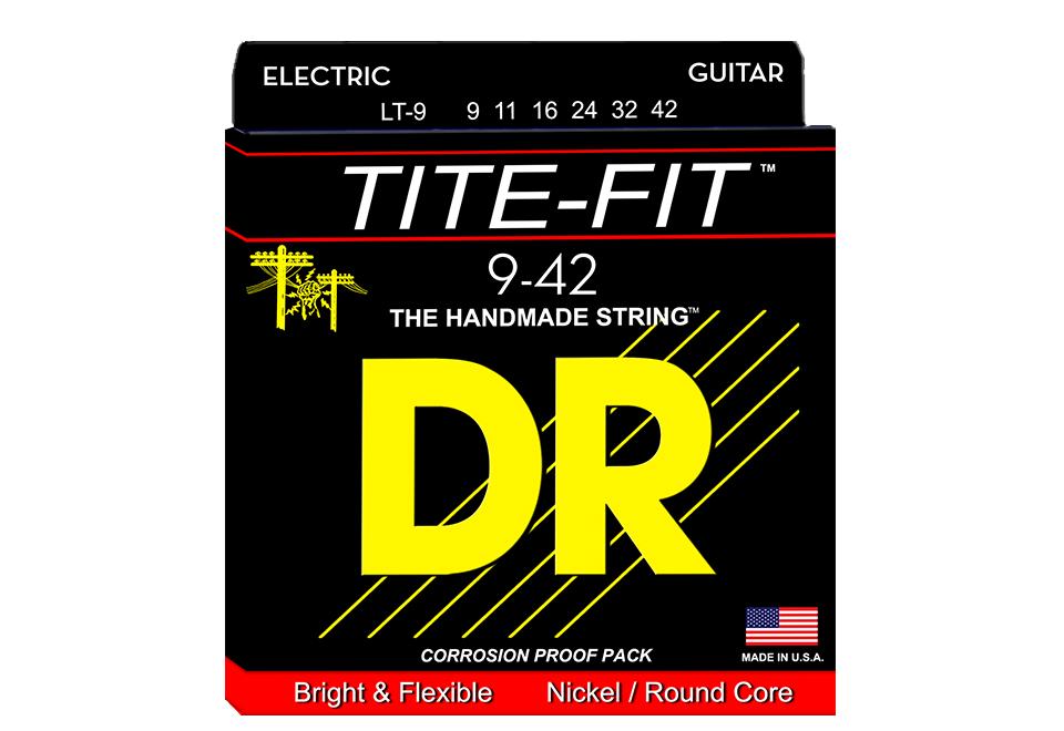 DR Tite Fit LT-9 009-042 일렉기타줄 정품 패키지 외관