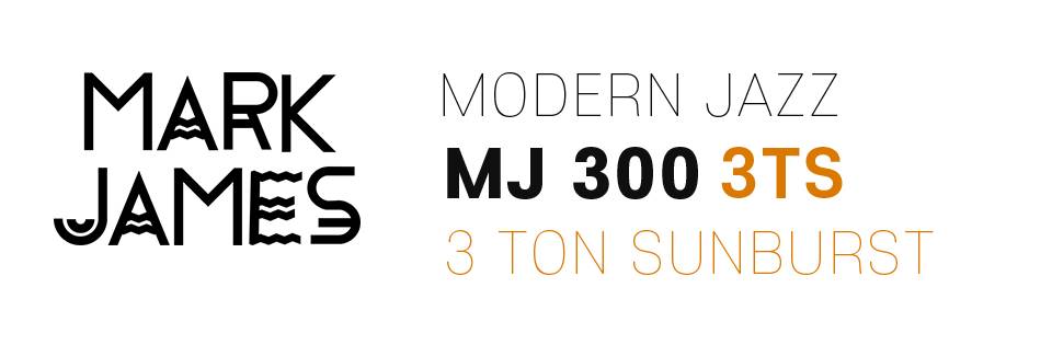 마크제임스 MJ300 3TS 포플러 바디 및 픽가드 디테일