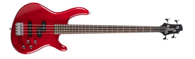Cort Action Bass Plus Trans Red (TR)