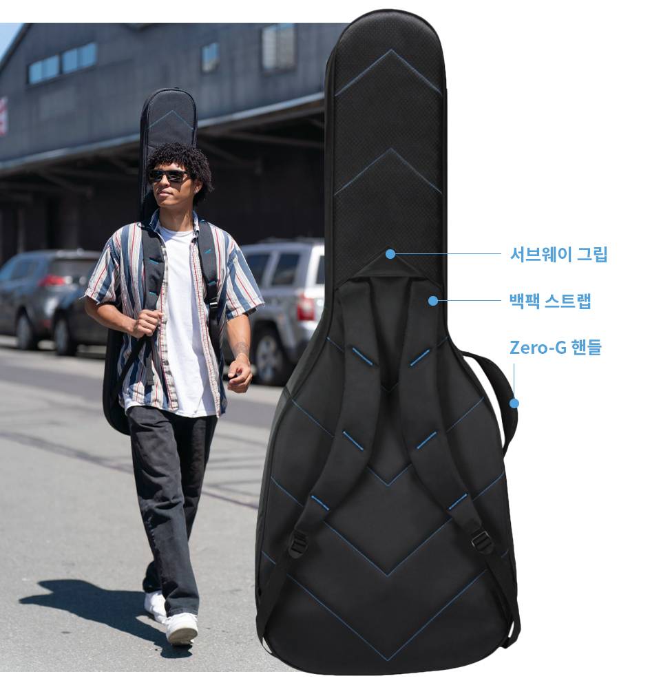 RBX-A2 완충 백팩 스트랩 및 서브웨이 그립