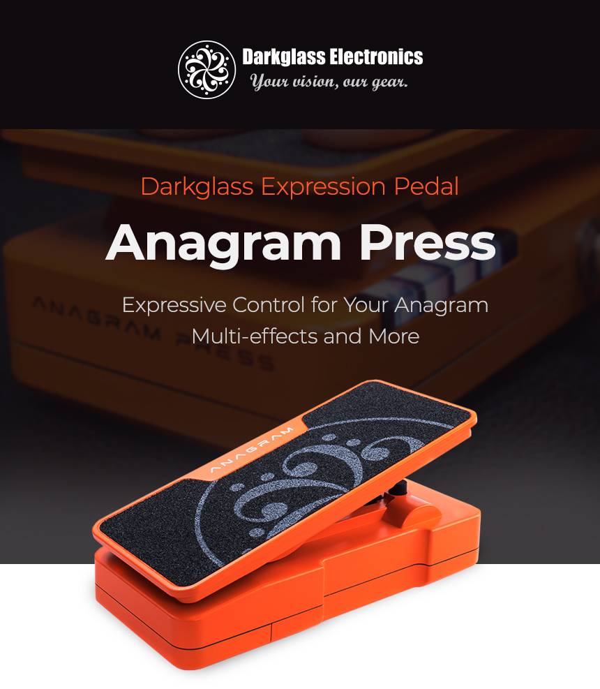 Darkglass Anagram Press 익스프레션 페달 메인 이미지