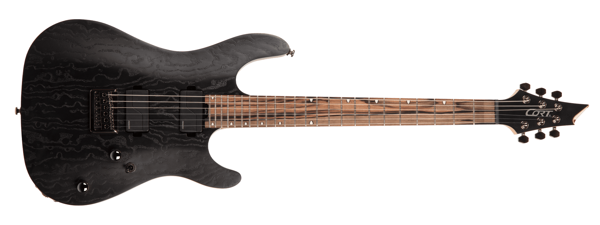Cort KX500 Etched - Etched Black Color
