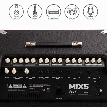150W 고출력 파워와 5채널 인풋을 갖춘 Cort MIX5