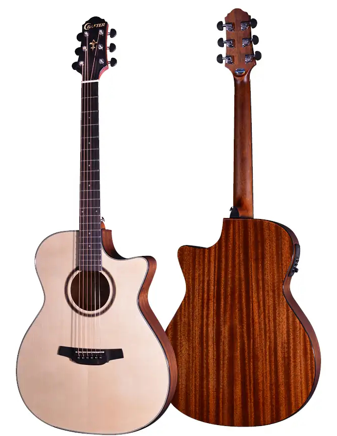 크래프터 HT-250CE/N 오케스트라 컷어웨이 통기타 메인 컷