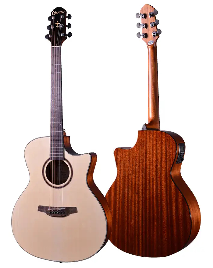 크래프터 HG-250CE/N 그랜드 오디토리움 컷어웨이 통기타 메인 컷