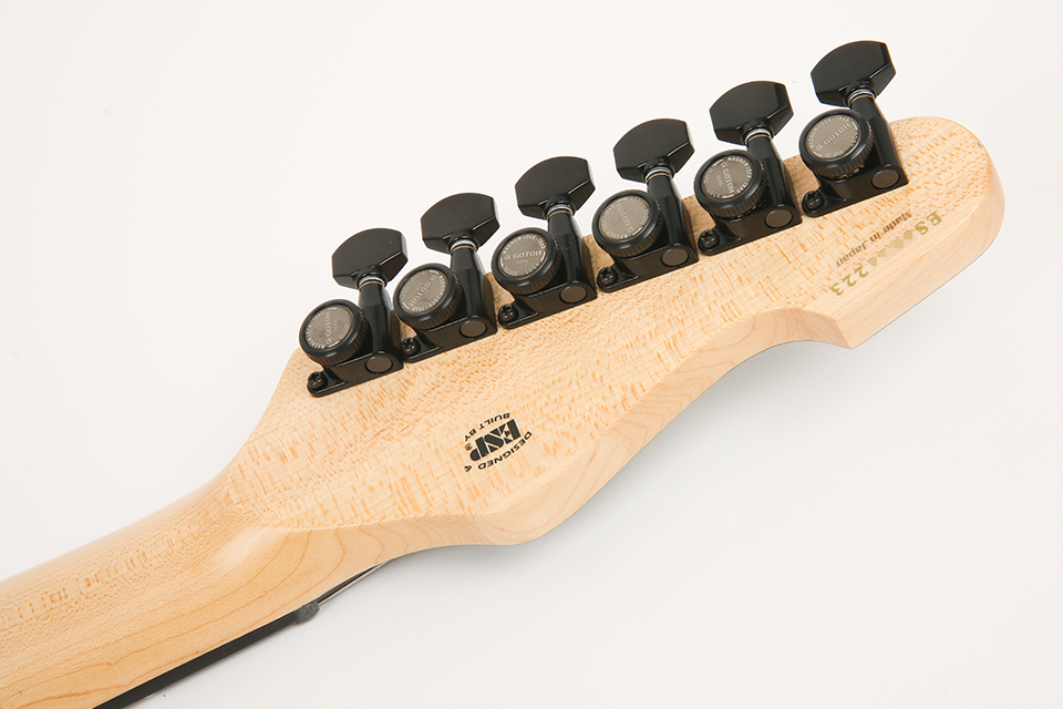 ESP E-II SN-III HT Flame Maple Top 전체 전면 디테일