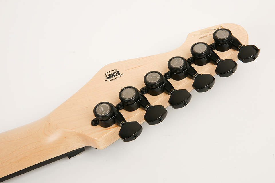 ESP E-II SN-II BM Burled Maple Top 전체 전면 디테일