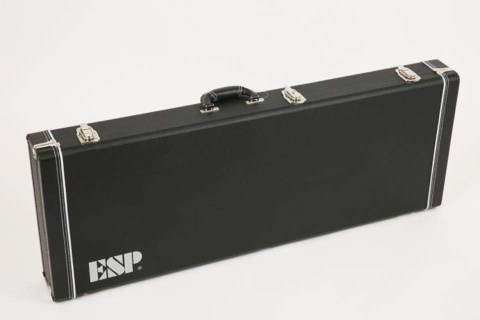 ESP E-II Eclipse Quilted Maple Top 전체 후면 디테일