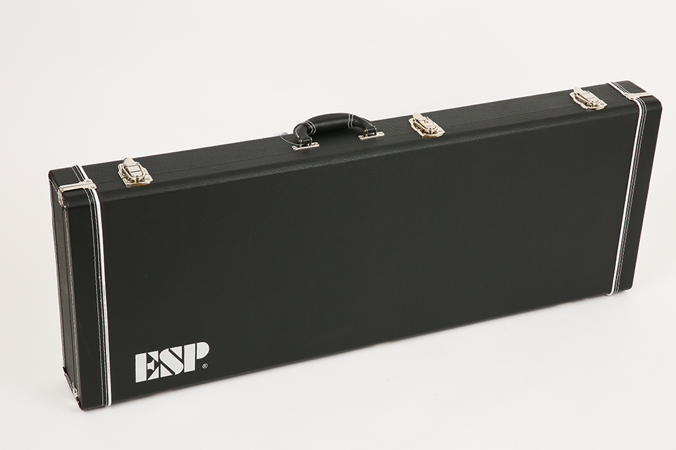 ESP E-II Eclipse FR Quilted Maple Top 전체 후면 디테일