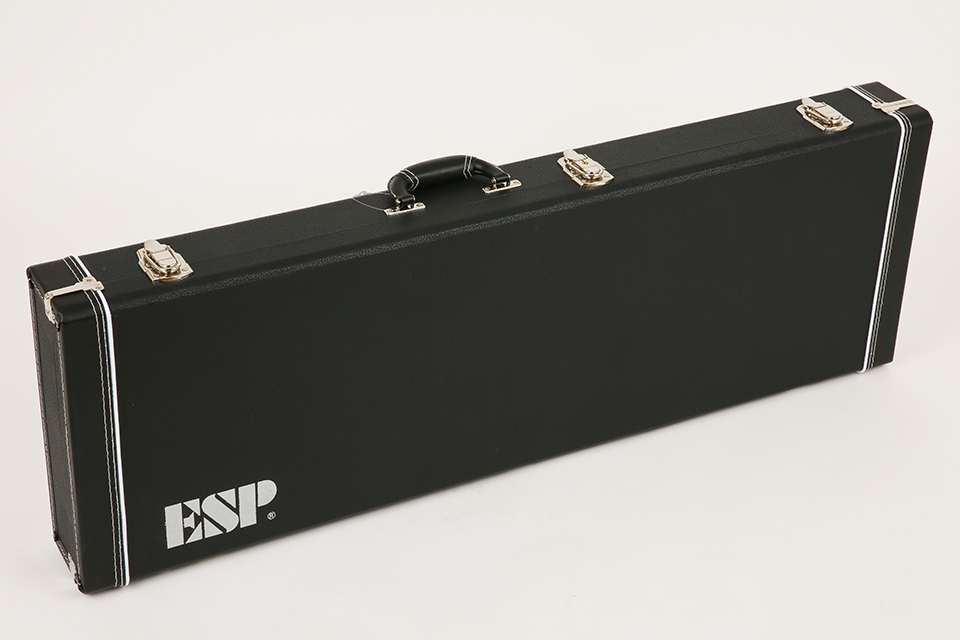 ESP E-II SN-II BM Burled Maple Top 전체 후면 디테일