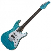 쉑터 재팬 기타/SD-4-22-VTR/R Dealer Exclusive Aqua Blue/일렉기타