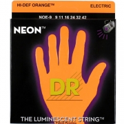 DR Neon HiDef Orange 일렉기타줄 Lite (009-042) NOE9/DR 일렉기타 스트링