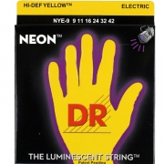 DR Neon HiDef Yellow 일렉기타줄 Lite (009-042) NYE9/DR 일렉기타 스트링