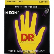 DR Neon HiDef Yellow 일렉기타줄 (010-046) NYE10/DR 일렉기타 스트링