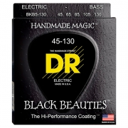 DR Black Beauties 블랙 코팅 스테인레스 / 핸드메이드 베이스 스트링 블랙뷰티 (BKB5-130) 45-130 5현/DR 베이스기타 스트링