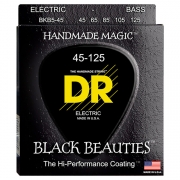 DR Black Beauties 블랙 코팅 스테인레스 / 핸드메이드 베이스 스트링 블랙뷰티 (BKB5-45) 45-125 5현/DR 베이스기타 스트링