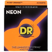 DR Neon HiDef Orange 통기타줄 (012-054) NOA12/DR 통기타 스트링